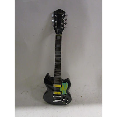 DeArmond Used DeArmond S-67 Black Solid Body Electric Guitar