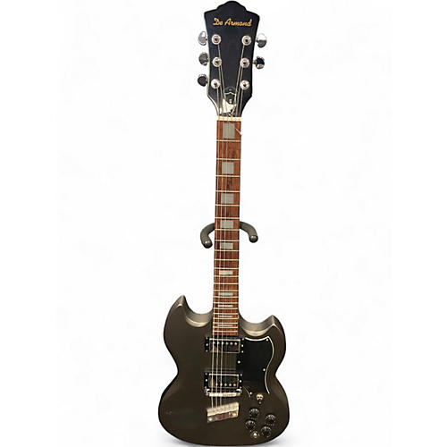 Used DeArmond S65 GREY Solid Body Electric Guitar GREY