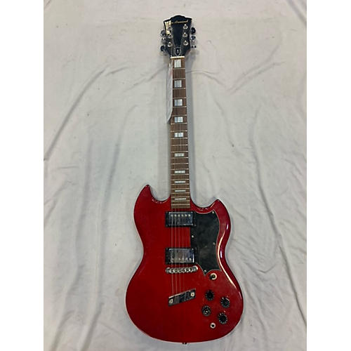 DeArmond Used DeArmond S65 Red Solid Body Electric Guitar Red