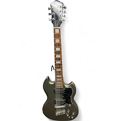 Used DeArmond S67 Gunmetal Gray Solid Body Electric Guitar