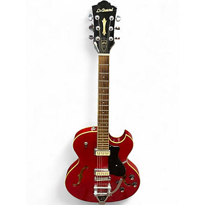Used DeArmond STARFIRE RED Hollow Body Electric Guitar