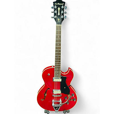 Used DeArmond Starfire Special Chrome Red Hollow Body Electric Guitar