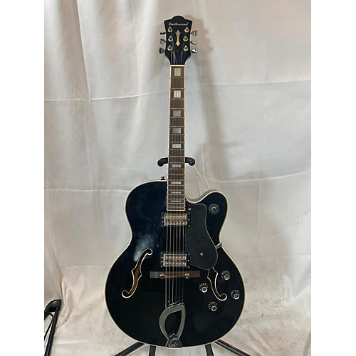 DeArmond Used DeArmond X155 Black Hollow Body Electric Guitar Black