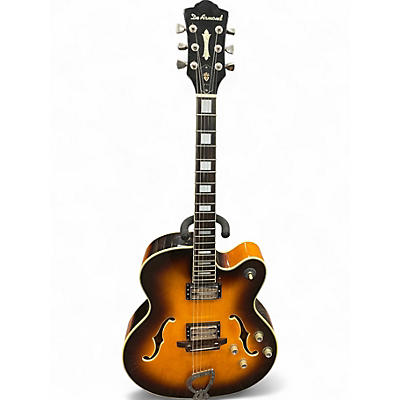 Used DeArmond X155 SUNBURST Solid Body Electric Guitar