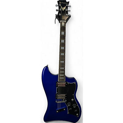 Used DeArmond jet star Blue Solid Body Electric Guitar