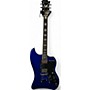 Used DeArmond jet star Blue Solid Body Electric Guitar Blue