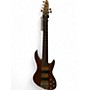 Used DeArmond pilot dlx vi Natural Electric Bass Guitar Natural