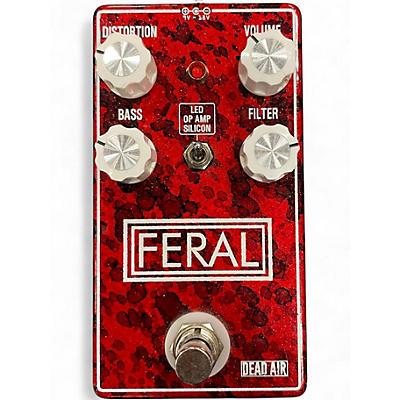 Used Dead Air Feral Distortion Effect Pedal