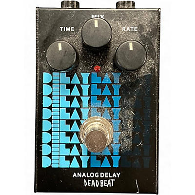 Used Dead Beat ANALOG DELAY Effect Pedal
