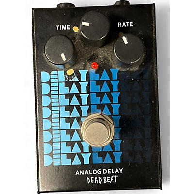 Used Dead Beat ANALOG DELAY Effect Pedal