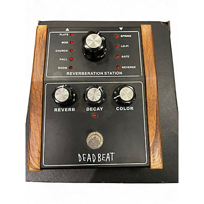 Used Deadbeat Sound Reverberation Station Effect Pedal