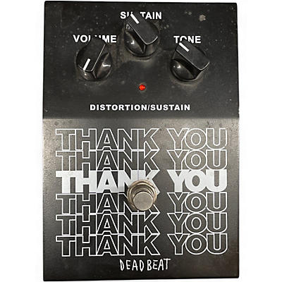 Used Deadbeat THANK YOU DISTORTION Effect Pedal
