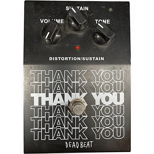Used Deadbeat THANK YOU DISTORTION Effect Pedal