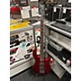Used Dean 4 String  Chrome Red Metallic Electric Bass Guitar Chrome Red Metallic