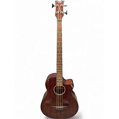 Used Dean AX EABC MAH GC Natural Acoustic Bass Guitar
