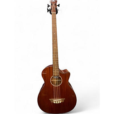 Used Dean AX EABC MAH Mahogany Acoustic Bass Guitar