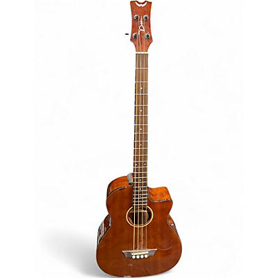 Used Dean AXEABC MAHOGANY Acoustic Bass Guitar