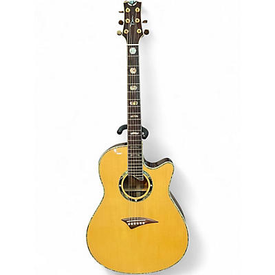Used Dean Artist CSE Natural Acoustic Electric Guitar