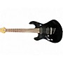 Used Dean Avalanche 7 String LH Black Solid Body Electric Guitar Black
