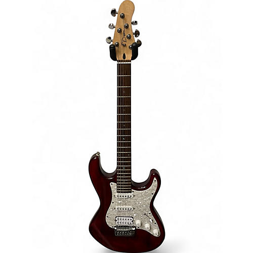 Used Dean Avalanche Crimson Red Trans Solid Body Electric Guitar Crimson Red Trans