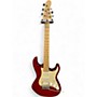 Used Dean Avalanche Trans Red Solid Body Electric Guitar Trans Red