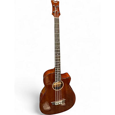 Used Dean Axis bass Brown Acoustic Bass Guitar