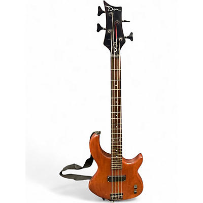 Used Dean BASS BROWN Electric Bass Guitar