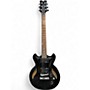 Used Dean BOCA Black Hollow Body Electric Guitar Black