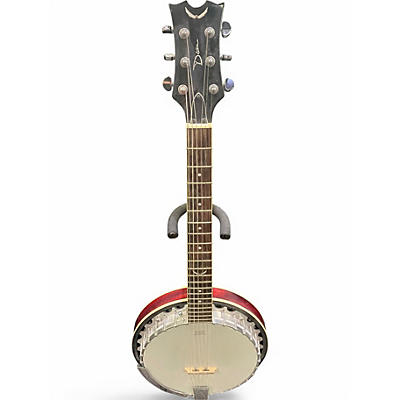 Used Dean BW6 Backwoods Natural Banjo