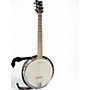 Used Dean BW6 Backwoods Natural Banjo Natural