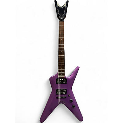 Used Dean Baby ML Purple Solid Body Electric Guitar