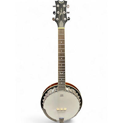 Used Dean Backwoods 6 Natural Banjo