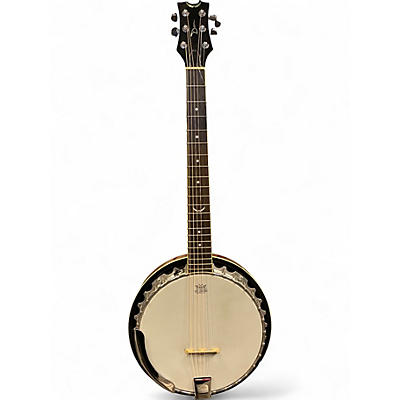 Used Dean Backwoods 6 Natural Banjo