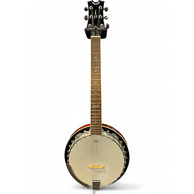 Used Dean Backwoods 6 Natural Banjo