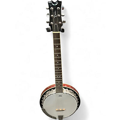 Used Dean Backwoods 6 Natural Banjo