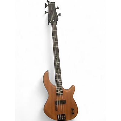 Used Dean Bass Natural Electric Bass Guitar