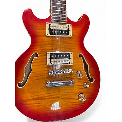 Used Dean Boca 12 2 Color Sunburst Solid Body Electric Guitar