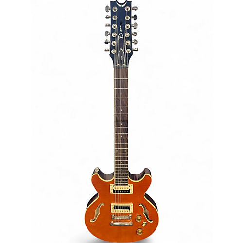Used Dean Boca 12 Amber Solid Body Electric Guitar Amber