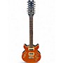 Used Dean Boca 12 Amber Solid Body Electric Guitar Amber