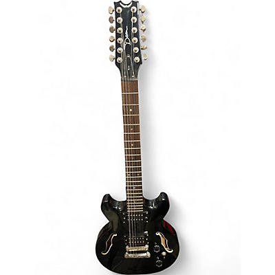 Used Dean Boca 12 Black Solid Body Electric Guitar