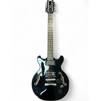 Used Dean Boca 12 Black Solid Body Electric Guitar