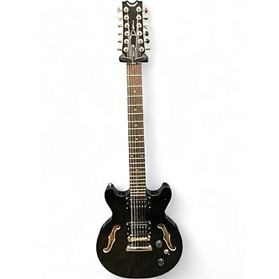 Used Dean Boca 12 Black Solid Body Electric Guitar