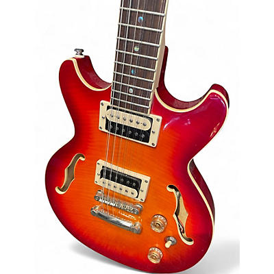 Used Dean Boca 12 Sunburst Solid Body Electric Guitar