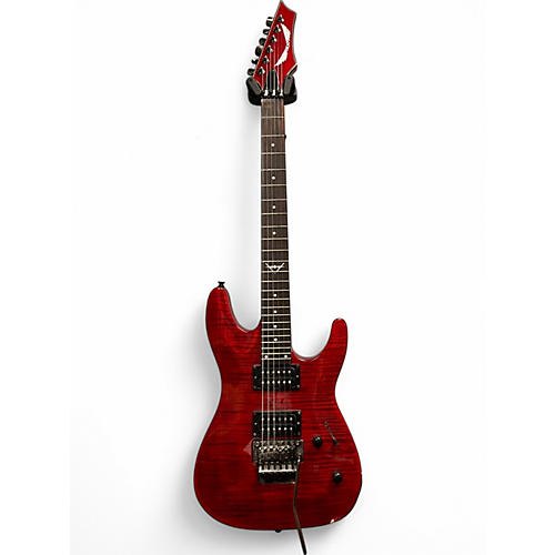 Used Dean C350F Red Solid Body Electric Guitar Red