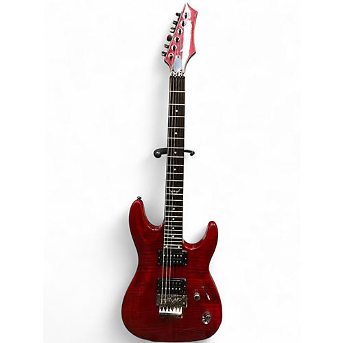 Used Dean C350F Red Solid Body Electric Guitar Red