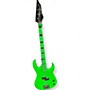 Used Dean CUSTOM ZONE 4 Green Electric Bass Guitar Green