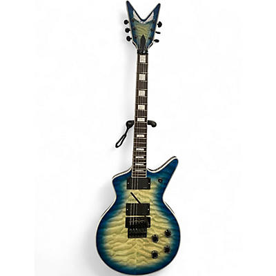 Used Dean Cadillac Select Ocean Blue Burst Solid Body Electric Guitar