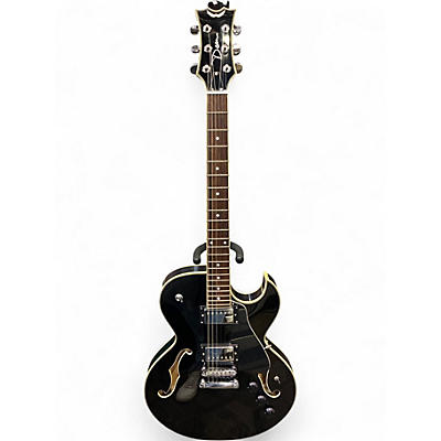 Used Dean Colt Black Hollow Body Electric Guitar