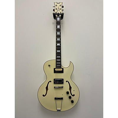 Dean Used Dean Colt Standard Vintage White Hollow Body Electric Guitar