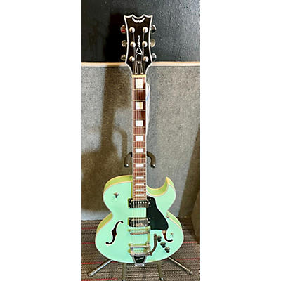 Dean Used Dean Colt W/bigsby And Piezo Seafoam Green Hollow Body Electric Guitar